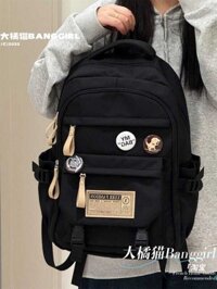 62 Ins Xu Hướng Unisex Túi Xách Cho Học Sinh Trung Học Cơ Sở Khối Lượng Lớn Túi Xách Máy Tính Ba