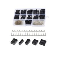 620 chiếc Dupont Connector 2.54mm, Dupont Cable Jumper Wire Pin Header Housing Kit, Nam Crimp Pins + Nữ Pin Terminal Connector