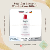 [6/25] Sữa tắm dịu nhẹ Eucerin pH5 WashLotion Preserves Skin Resilience dành cho da nhạy cảm, viêm da cơ địa 400mL
