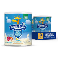 [6/26] Sữa bột Pediasure Grow & Gain 400gr bổ sung dinh dưỡng cho bé - Hàng Mỹ.
