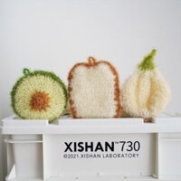 [6276 Lời khen ngợi của mọi người] Khăn bát đĩa tỏi Hàn Quốc có thể treo khăn lau nhà bếp Dụng cụ tiện dụng có thể treo sạch sẽ Vải đĩa bền dễ thương [6276 người đánh giá] Tỏi rơm đích thực20250225