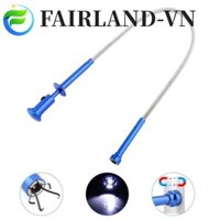62cmlen Linh Hoạt Móng Vuốt Nhận Dụng Cụ Từ Đèn LED Picker 4 Móng Vuốt Thùng Rác Grabber