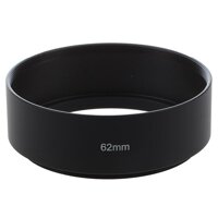 62mm Screw Mount Metal Lens Hood for Digital Video Camera