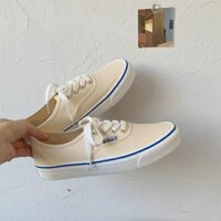 6:30PM Order Mã 009 Giày sneaker ulzzang dáng vans basic màu vàng pastel 💝