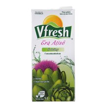 Trà Atiso ít đường Vfresh Vinamilk hộp 1l