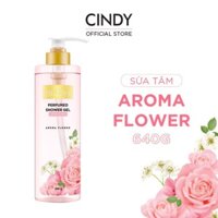 640g - Sữa tắm Cindy Bloom Aroma Flower hương nước hoa