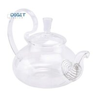 650ml Tay Cầm Cao Hoa Cà Phê Thủy Tinh Trà Ấm Trà Thủy Tinh Nở Có Dụng Cụ Lọc