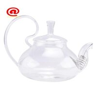 650ml Tay Cầm Cao Hoa Cà Phê Thủy Tinh Trà Ấm Trà Thủy Tinh Nở Có Dụng Cụ Lọc