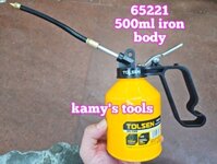 65221 Bình xịt dầu nhớt bình bơm nhớt 500ml Tolsen thân sắt