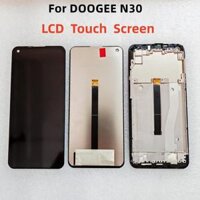 6,55 Inch Cho DOOGEE N30 Màn Hình Hiển Thị LCD Bộ Số Hóa Bảng Điều Khiển Cảm Ứng Cho DOOGEE N30 Màn Hình LCD Có Khung
