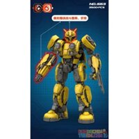 66 3 CON ONG bộ đồ chơi xếp lắp ráp ghép mô hình Movie & Game BUMBLEBEE Phim Và Trò Chơi 3500 khối