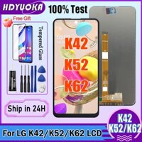6.6 '' Chất Lượng Cao Tương Thích Với Màn Hình LCD LG K42 Cảm Ứng Cho LG K52 Màn Hình Số Hóa Lắp Ráp Khung Cho LG K62 LCD Thay Thế