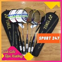 66 Vợt cầu lông Yonex Tặng (Cước+ Quấn cán vợt) Vợt cầu lông giá rẻ Lining,Victor 100% Khung Carbon