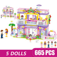 665 Chiếc Khối Xây Dựng Tương Thích Lego Friends Heartlake Nhà Gạch Đồ Chơi Cho Bé Gái Bé Trai Trẻ Em Bộ Mô Hình