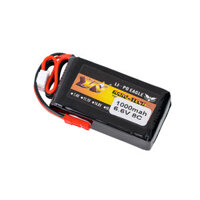 6.6V 1000mAh 8C Lipo Battery JST Plug for MC6A/MC6B/Futaba 4PX/ 14SG/ 4PV/ 4PLS/ 10J Remote Controller Radio Transmitter