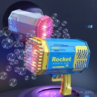 69Súng bắn bong bóng với launcher tên lửa 40Lỗ Thổi Bong Bóng Đồ Chơi Cầm Tay Hoàn Toàn Tự Động Máy Bong Bóng Điện