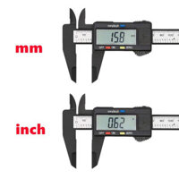 6inch 150mm Electronic Digital Caliper Ruler Carbon Fiber Composite Vernier