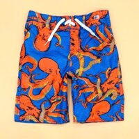 [6kg-65kg] Quần Đi Biển Bé Trai 0-l-d  N-ā-v-y - Xanh Bạch Tuột Cam