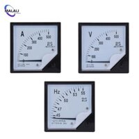 6l2-a 500V 55HZ Máy Phát Điện Diesel DC Đồng Hồ Đo Vôn Kế Ampe Kế Tần Số Hertz Con trỏ Đồng Hồ Kỹ Thuật Số Bảng Điều Khiển 500A 400A 300A 100A