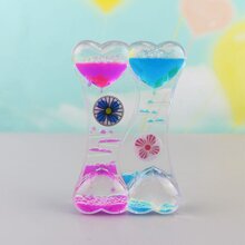 Đồng hồ trái tim đỏ 2 kèm decal trang trí