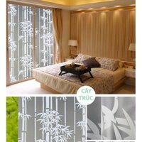 6m / 8m / 10m Decal Dán Kính Phòng Tắm Cây Trúc