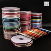 6mm Cm Handmade DIY Nơ Dây Đeo Trang Trí Nướng Ruy Băng Vải Băng Hoa Bó Hoa Tặng Bao Bì Đai