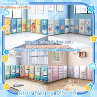💥6Pcs-180*60CM💥Miếng dán tường 3D Tấm Lót Trang Trí Phòng Cho Bé - Tấm ốp trang trí đầu giường bọc da mềm mại chống va đập