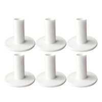 6Pcs Golf Rubber Tee Holder Set for Driving Range Golf Practice Mat - Durable &amp; Long Lasting - 38mm