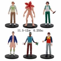 6pcs Stranger Things Series Figure Eleven Steve HOPPER Demogorgon Toy Figure