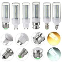 6W E27 E14 E12 G9 GU10 B22 SMD4014 LED Corn Light Bulb Lamp Non-dimmable
