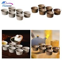 6x Trà Trung Quốc Bát Trà 50ml Đồ Uống Gia Đình Chiều Trà Cốc Cho Cửa Hàng Nhà Hàng