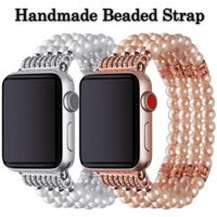 7 Apple se 45mm 44mm Dây co giãn iWatch siêu dây đeo 4 6 Đồng hồ cho 3 5 dòng đồng hồ 8 hạt 41mm 40 49mm 42mm