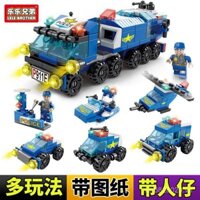 7 Cách Chơi Khối Xây Dựng 6 trong 1 Đồ Chơi Giáo Dục Trẻ Em Bé Trai Lắp Ráp Các Bộ Phận Nhỏ Xe Kỹ Thuật Xe Tăng