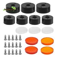 7 Chiếc Vỏ Đèn Hậu Cho 1: 10 RC Xe Bánh Xích RC D90 Vỏ Thân Xe
