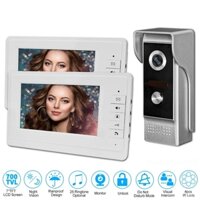 7 inch TFT LCD Có Dây Video Liên Lạc Chuông Cửa Hệ Thống Điện Thoại Cho Gia Đình Màn Hình Trong Nhà 700TVL IR Camera Ngoài Trời Kim Loại 100 mét