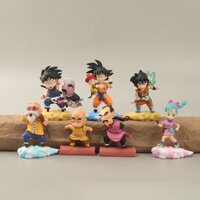 7 loại dragon ball figures anime cartoon son goku turtle immortal yamucha kobayashi buma doll toy đồ trang trí dragon ball z đồ chơi trẻ em