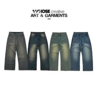 [7 MÀU MỚI] WIDE STRAIGHT JEANS WHOSE - Quần jeans ống đứng Whose Studio