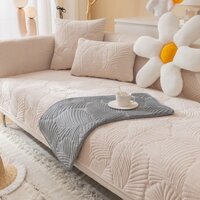 7 Màu Vỏ sofa Chống Trơn Trượt 1 / 2 / 3 / 4 Chỗ & Hình Chữ L Vải sofa Kết Hợp Hiện Đại Sang Trọng Khăn sofa Bọc Ghế sofa Dài Vải sarung sofa gabungan