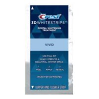 7 Miếng dán trắng răng Crest Professional Effects/ Vivid cho răng thường