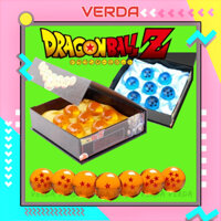 7 viên ngọc rồng - mô hình hộp bảy bi dragon ball figure vàng gold xanh blue 4.3 cm lớn đồ chơi VERDA