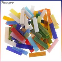 70 Chiếc Các Loại Màu Sắc Hình Chữ Nhật Kính Khảm Gạch Thủy Tinh Vitreous Cho Nghệ Thuật Thủ Công