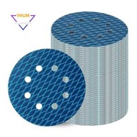 70 Chiếc Orbital Sander Giấy Nhám 5 Inch 8 Lỗ Đĩa Chà Nhám Giấy Cát 320 Grit Để Chống Chặn Hình Thoi Đĩa Chà Nhám