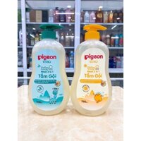 (700ml) Sữa tắm gội em bé Pigeon Baby Wash 2in1 Mẫu Mới 2022