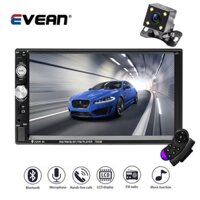 7023B 7'' HD 2 Din Touch Screen Car MP5 Player Bluetooth Âm thanh stereo FM Radio USB / TF / AUX