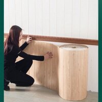 70cmx500cm Giấy Dán Tường Bằng Xốp Giả Vân Gỗ 3d Cỡ Lớn Chống Thấm Nước Trang Trí Nhà Cửa