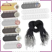 70x Khay Làm Đồ Trang Sức Vòng Cổ Tự Chế Với 70 Miếng Dây Vòng Cổ Với 70x Kính