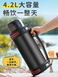 71 Bình Giữ Nhiệt Công Suất Lớn 316 Bình Giữ Nhiệt Bằng Thép Không Gỉ Dành Cho Nam Giới N