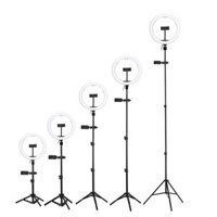 7/10/13/15/18 Inch LED Ring Light Studio Fill Light Tripod Stand Photo Makeup Live Dimmable Lamp for Youtube Tiktok Stre