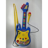 719 Hộp Đàn Guitar Music kèm MIC hát được, có nhạc và đèn phát sáng (tặng kèm pin và giao màu ngẫu nhiên)