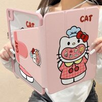 720° Ốp Lưng Cho IPad Hello Kitty Có Hộp Đựng Bút IPad 6th 5th Gen 9.7 '' 7th 8th 9th 10th Gen 10.2 'Air 1 / 2 IPad 2 / 3 / 4 Air3 / Pro 10.5' 'Mini 1 / 2 / 3 / 4 / 5 / 6 C 2021 2022 2024